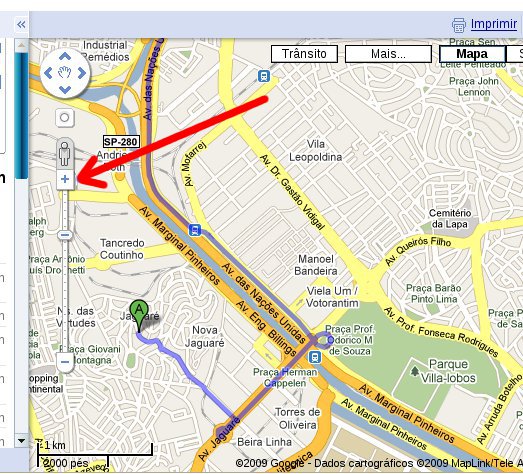 Rota para Ubatumirim - Villa do Mar